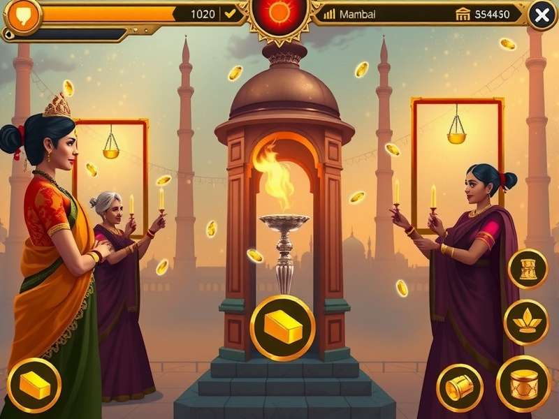 Gold Gain Odyssey gameplay screenshot showing gold collection mechanics